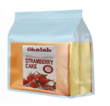 Obalab Strawberry Fruity Cake  (Halal) 120g Online