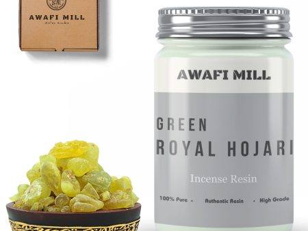 Awafi Mill Oman Green Hojari | Exquisite Aroma - Bottle of 100g Online Hot Sale