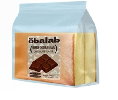 Obalab Marble Cake Chocolate Flavor (Halal) 120g Supply