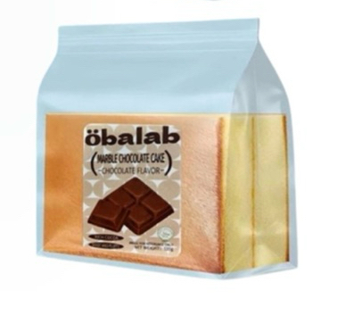 Obalab Marble Cake Chocolate Flavor (Halal) 120g Supply