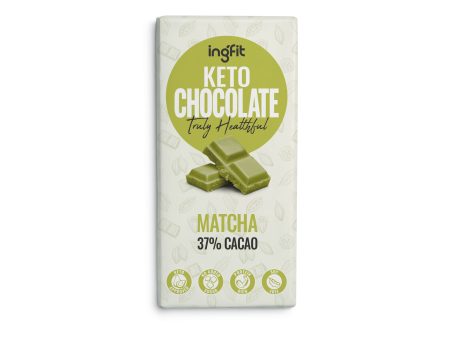 Ingfit Premium Sugar Free Matcha Chocolate 100g Online Sale