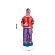 Tea Shop Clay Golu Bommai Set - 7 x 3 Inches | Giri Golu Doll  Navaratri Golu Bomma Gombe Bommai Fashion