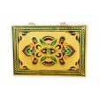 Pooja Box - 7 x 10 Inches | Meenakari Design Storage Box  Gold Polish Jewellery Box for Home Online Hot Sale