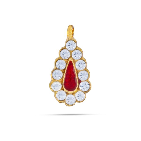 Stone Pendant - 1 Inch | Tilak Design Stone Locket  Stone Dollar for Deity Cheap