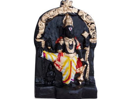 Ulagalantha Perumal Clay Golu Bommai - 8 x 5 Inches | Giri Golu Doll  Navaratri Golu Bomma Gombe Bommai Fashion