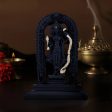 Ayodhya Rama Idol - 4.5 x 3 Inches | Poly Resin Statue  Black Ayodhya Ramar Statue for Pooja For Discount