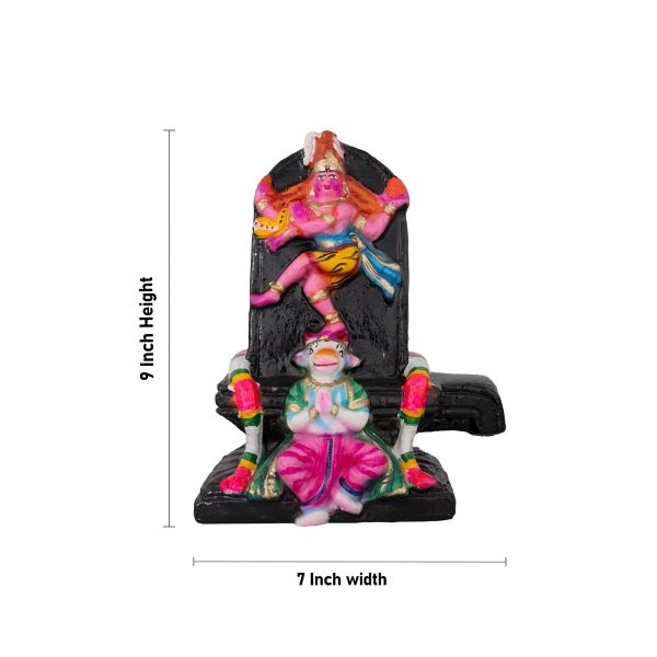 Pradosha Sivan Clay Golu Bommai Set - 9 x 7 Inches | Giri Golu Doll  Navaratri Golu Bomma Gombe Bommai on Sale