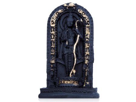 Ayodhya Rama Idol - 3 x 2 Inches | Poly Resin Statue  Black Ayodhya Ramar Statue for Pooja on Sale