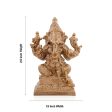 Ganesh Murti Idol - 2.5 x 1.5 Inches | Panchaloha Idol  Vinayagar Statue for Pooja on Sale