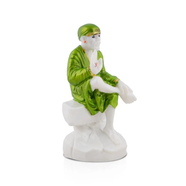 Saibaba Statue - 7 x 3 Inches | Saibaba Idol  Sai Baba Murti for Pooja For Cheap