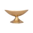 Brass Bowl - 1.5 x 3 Inches | Brass Cup  Boat Shape Pooja Bowl for Home  70 Gms Approx on Sale