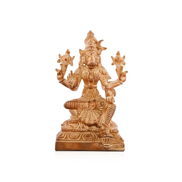 Varahi Amman Statue - 5 x 3 Inches | Panchaloha Idol  Varahi Amman Idol for Pooja  690 Gms Discount