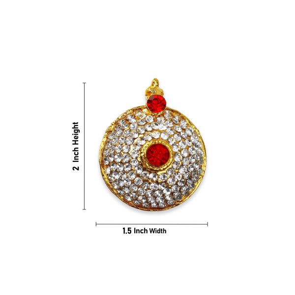 Mangal Sutra Pair - 1.5 Inch | Stone Thali  Pottu Thaali  Stone Mangalsutra for Deity Hot on Sale