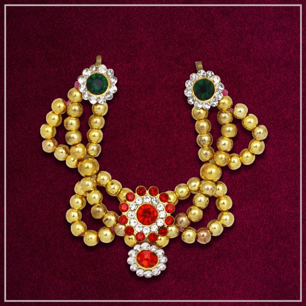 Moti Mala - 2 Inch | Stone Mala  Multicolour Stone Jewelry  Jewellery for Deity For Discount