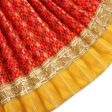 Amman Pavadai - 12 X 18 Inches | Mata Dress  Devi Vastra  Mata Poshak for Deity  Assorted Colours Online