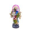 Panchmukhi Hanuman Clay Golu Bommai - 15 x 9 Inches | Giri Golu Doll  Navaratri Golu Bomma Gombe Bommai Fashion