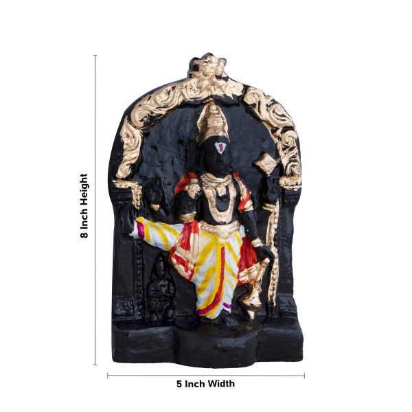 Ulagalantha Perumal Clay Golu Bommai - 8 x 5 Inches | Giri Golu Doll  Navaratri Golu Bomma Gombe Bommai Fashion