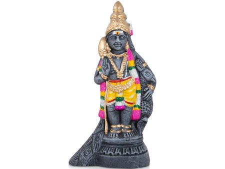 Murugan Clay Golu Bommai - 9 x 5 Inches | Giri Golu Doll  Navaratri Golu Bomma Gombe Bommai on Sale