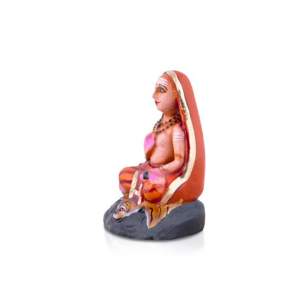 Adi Shankaracharya Clay Golu Bommai - 5 x 3.5 Inches | Giri Golu Doll  Navaratri Golu Bomma Gombe Bommai Online now