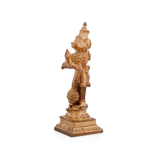 Hanuman Statue - 4 x 1.5 Inches | Panchaloha Idol  Anjaneya Statue for Pooja  210 Gms Approx Online now