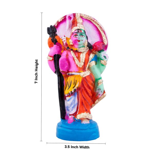 Arthanatheeswarar Clay Golu Bommai - 7 x 3.5 Inches | Giri Golu Doll  Navaratri Golu Bomma Gombe Bommai Sale