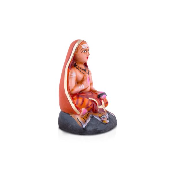 Adi Shankaracharya Clay Golu Bommai - 5 x 3.5 Inches | Giri Golu Doll  Navaratri Golu Bomma Gombe Bommai Online now