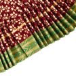 Amman Pavadai - 6 x 16 Inches | Satin with Jari Border Mata Dress  Devi Vastra  Mata Poshak for Deity Supply