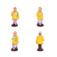 Kadhani Vizha Clay Golu Bommai Set - 7 x 3 Inches | Giri Golu Doll  Navaratri Golu Bomma Gombe Bommai Hot on Sale