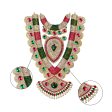 Stone Haram & Stone Necklace Set - 15 x 10 Inches | Multicolour Stone Jewelry  Jewellery for Deity Online Hot Sale