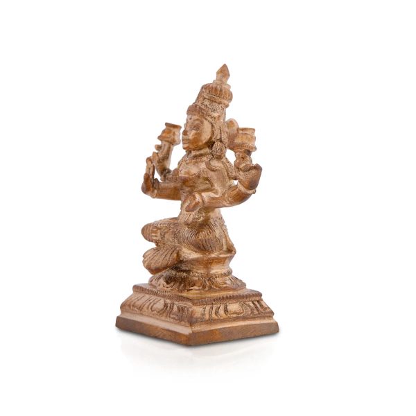 Laxmi Murti - 2.5 Inches | Panchaloha Idol  Laxmi Idol for Pooja  140 Gms Approx For Sale