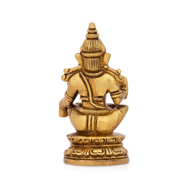 Ayyappa Swamy Statue - 3.25 x 1.5 Inches | Antique Brass Statue  Ayyappan Idol for Pooja  244 Gms Approx Discount