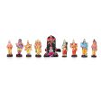 Pradosha Sivan Clay Golu Bommai Set - 9 x 7 Inches | Giri Golu Doll  Navaratri Golu Bomma Gombe Bommai on Sale