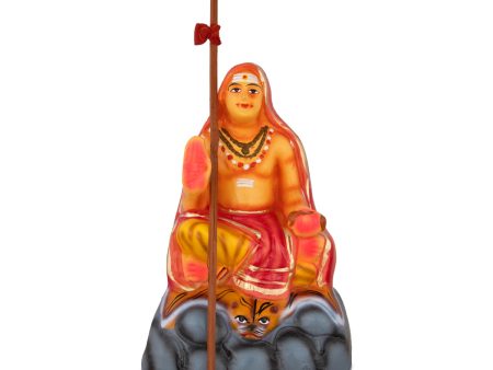 Adi Shankaracharya Paper Mache Golu Bommai - 10 x 5 Inches | Giri Golu Doll  Navaratri Golu Bomma Gombe Bommai Sale