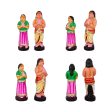 Sathyanarayana Pooja Clay Golu Bommai Set - 7 x 5 Inches | Giri Golu Doll  Navaratri Golu Bomma Gombe Bommai Discount