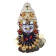 Ammavari Face - 4 Inch | Lakshmi Face in Silver  Amman Face  Goddess Face for Deity on Sale