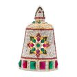 Half Crown - 5 Inch | Stone Mukut  Kireetam  Multicolour Stone Kiritam for Deity Online Hot Sale