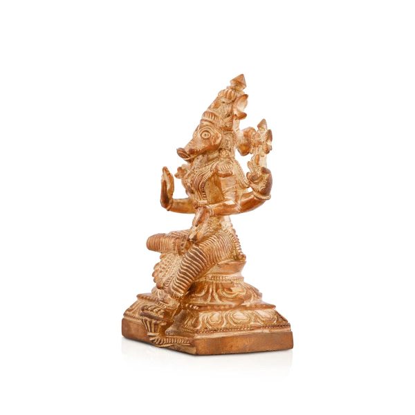 Varahi Amman Statue - 5 x 3 Inches | Panchaloha Idol  Varahi Amman Idol for Pooja  690 Gms Discount