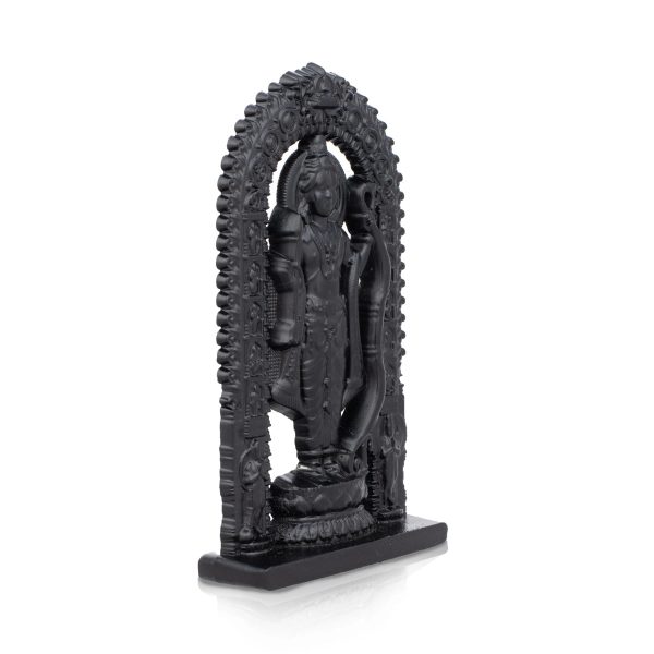 Ayodhya Rama Idol - 3 x 1.5 Inches | Black Ayodhya Ramar Statue for Pooja For Cheap