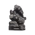 Ganesh Murti - 4 x 2.75 Inches | Black Stone Vinayagar Idol  Ganpati Murti for Pooja Hot on Sale