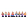 Ashta Lakshmi Clay Golu Bommai Set - 7 x 5 Inches | Giri Golu Doll  Navaratri Golu Bomma Gombe Bommai Cheap