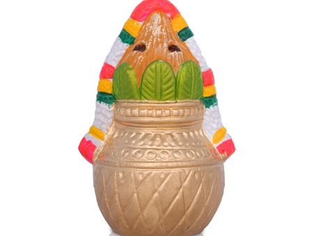 Kalasam Clay Golu Bommai - 6 x 3 Inches | Giri Golu Doll  Navaratri Golu Bomma Gombe Bommai Sale