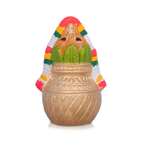 Kalasam Clay Golu Bommai - 6 x 3 Inches | Giri Golu Doll  Navaratri Golu Bomma Gombe Bommai Sale