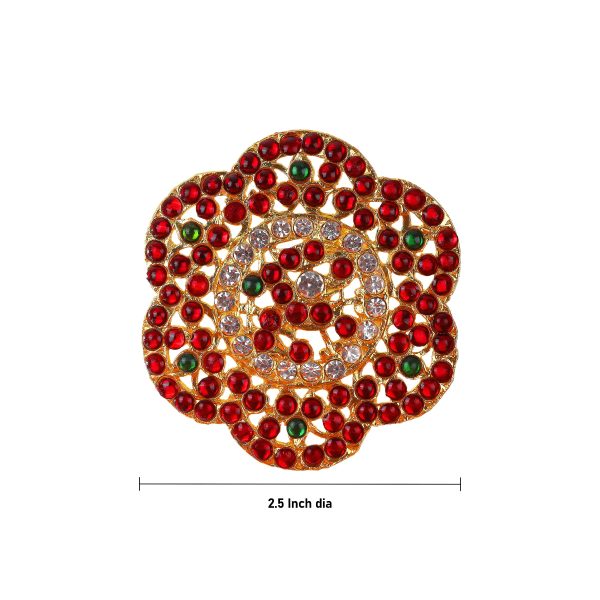 Rakodi - 2.5 Inch Flower | Hair Accessories  Jewellery for Deity Supply