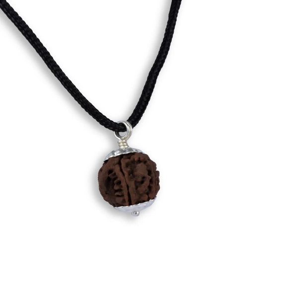 Ganesh Rudraksha Pendant with White Cup | Nepali Rudraksha Bead Pendant  Rudraksh Locket for Men & Women Discount