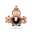 Balaji Murti - 3 x 3 Inches | Stone Balaji Statue  Stone Tirupati Balaji Idol for Pooja Sale