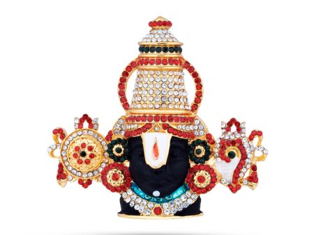 Balaji Murti - 3 x 3 Inches | Stone Balaji Statue  Stone Tirupati Balaji Idol for Pooja Sale