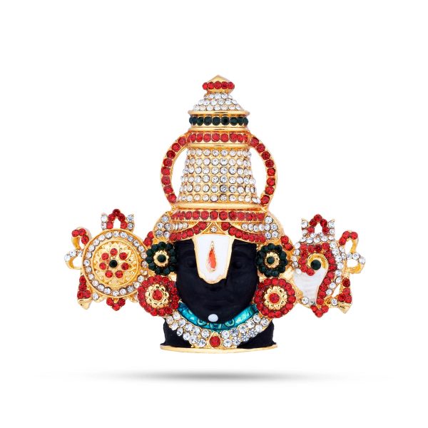 Balaji Murti - 3 x 3 Inches | Stone Balaji Statue  Stone Tirupati Balaji Idol for Pooja Sale