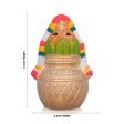 Kalasam Clay Golu Bommai - 6 x 3 Inches | Giri Golu Doll  Navaratri Golu Bomma Gombe Bommai Sale