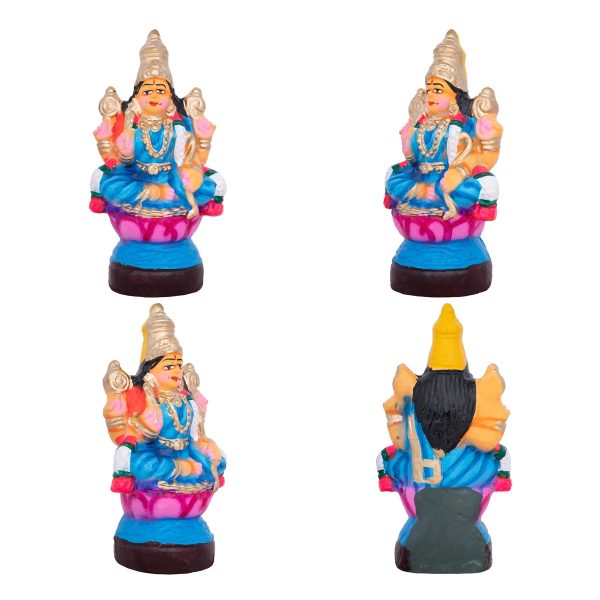 Ashta Lakshmi Clay Golu Bommai Set - 7 x 5 Inches | Giri Golu Doll  Navaratri Golu Bomma Gombe Bommai Cheap