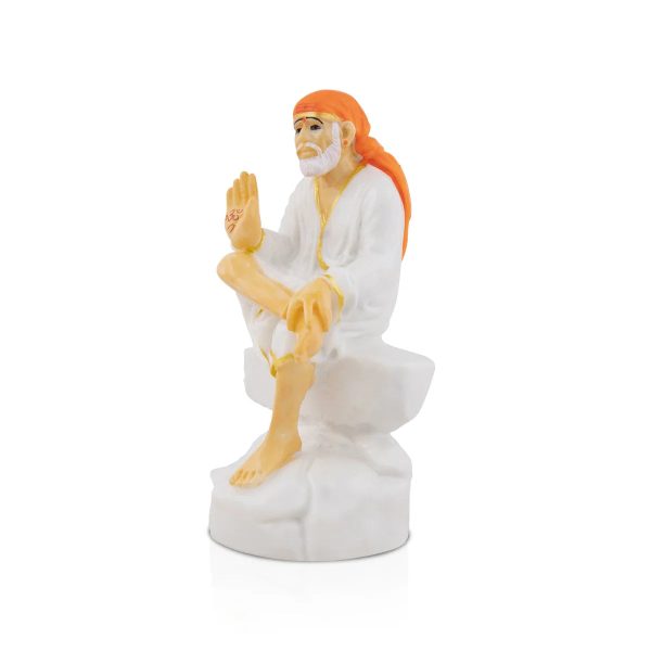 Saibaba Statue - 7 x 3 Inches | Saibaba Idol  Sai Baba Murti for Pooja For Cheap